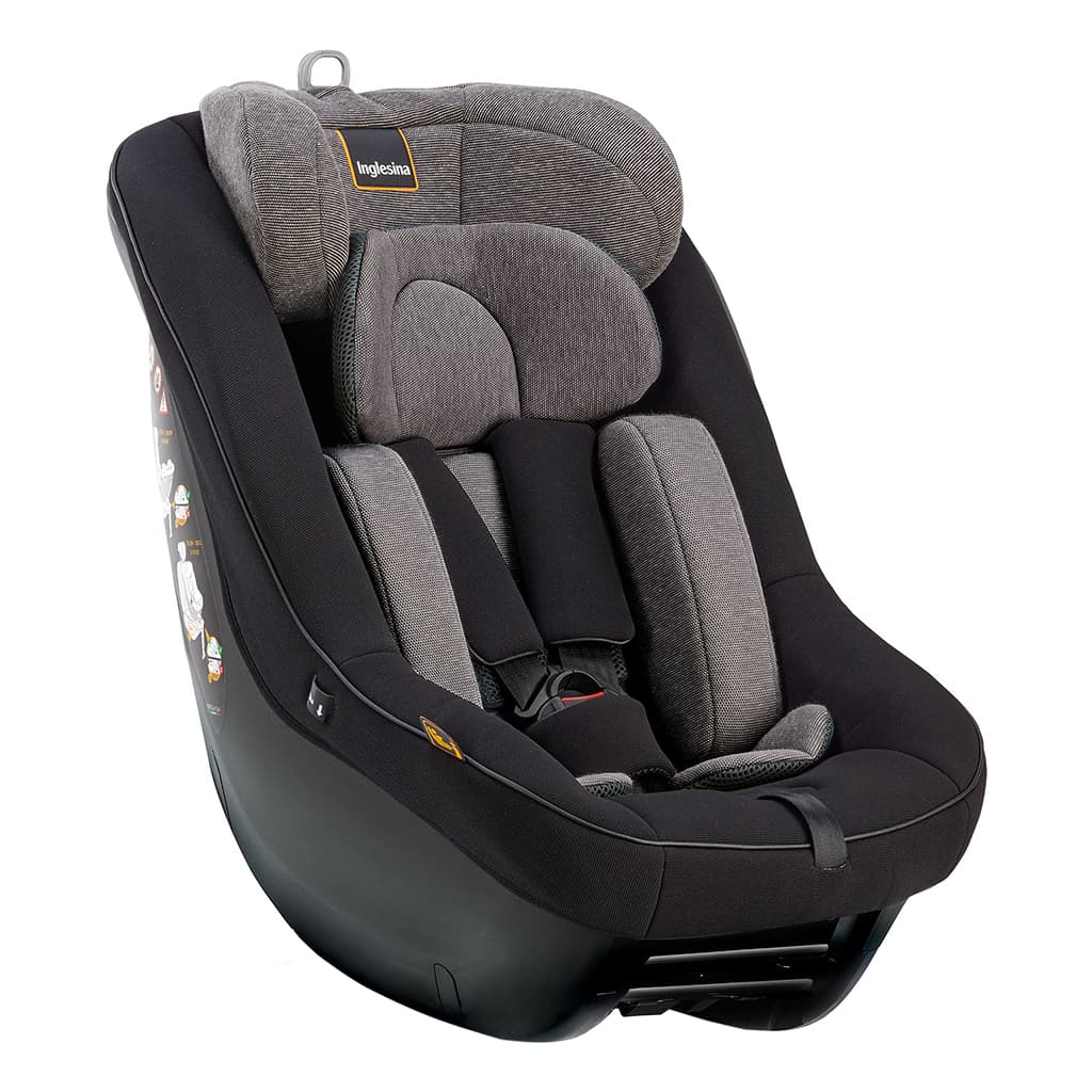 Inglesina Darwin Next Stage i-Size Car Seat – Vulcan Black Inglesina