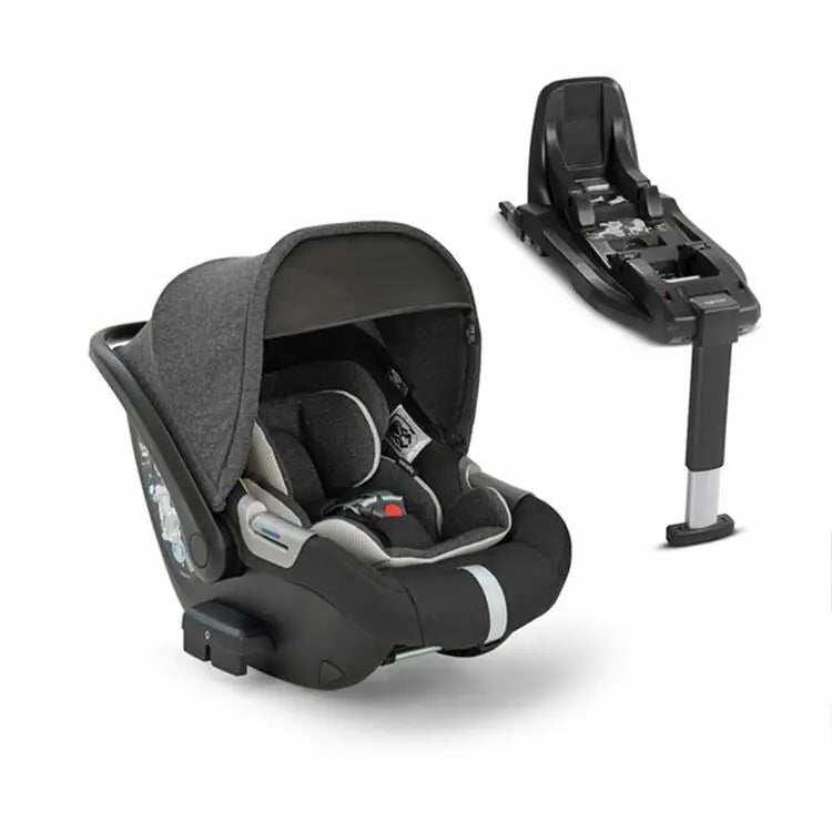 Inglesina Electa Upper Black 3 in 1 Travel System with 360 Isofix General Inglesina