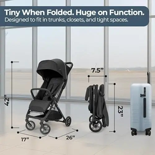 Inglesina Quid 3 Travel Stroller - Luna Beige