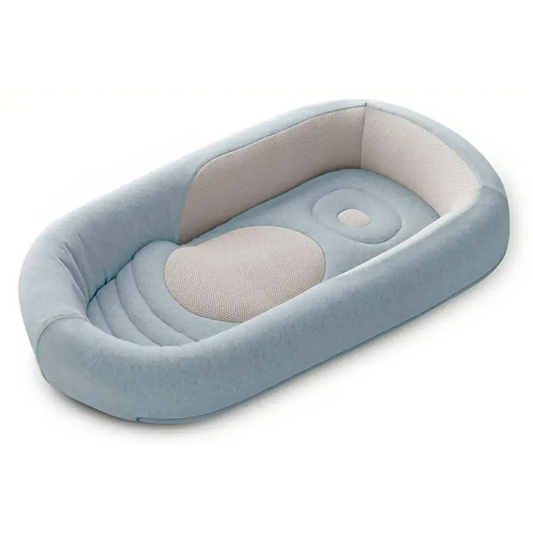 Inglesina Welcome Pod Baby Sleep Nest – Peaceful Blue | Newborn Support Pod Inglesina