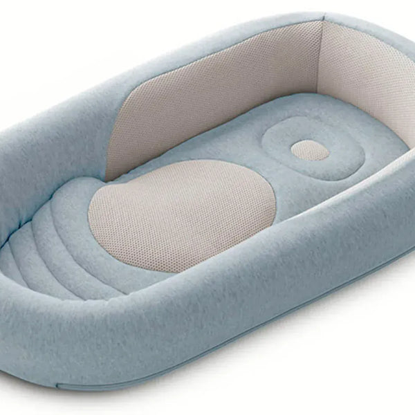 Inglesina Welcome Pod Baby Sleep Nest – Peaceful Blue | Newborn Support Pod Inglesina
