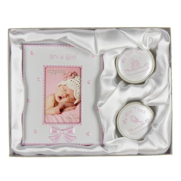It's a Girl First Enamel Tooth, Curl and Frame General Celebration's