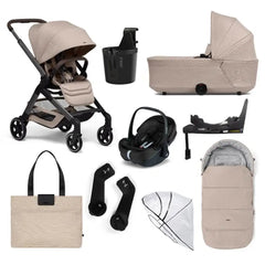 Joolz Hub² 3 in 1 Pebble Pro2 Travel System Bundle - Sandy Taupe