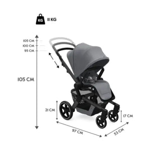 Joolz Hub² 3 in 1 Pebble Pro2 Travel System Bundle - Space Black General Joolz