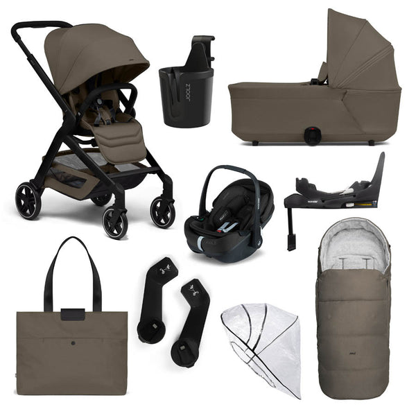 Joolz Hub² 3 in 1 Pebble Pro2 Travel System Bundle - Hazel Brown