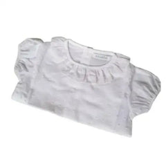 Juliana Short Sleeved Ruffle Neck Shirt Body