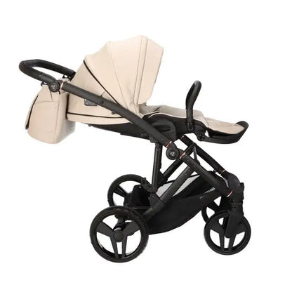 Junama Classic Beige Pram – 3 in 1 Luxury Travel System Junama