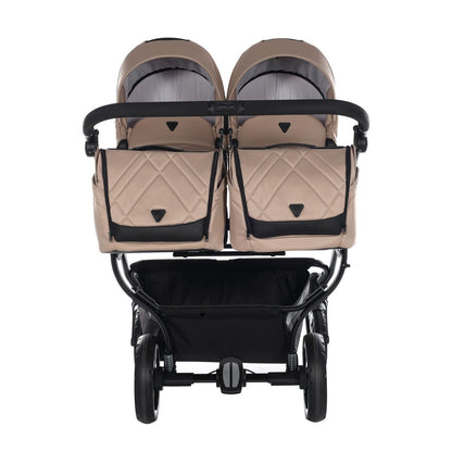 Junama Compact Double Stroller - Beige Junama