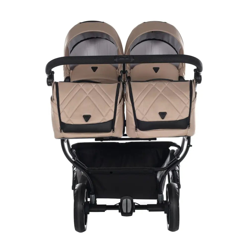 Junama Compact Double Stroller - Beige Junama