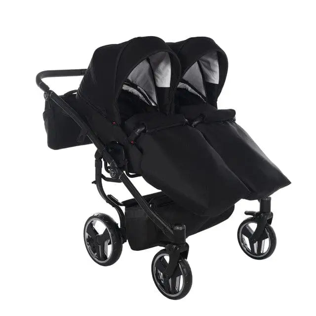 Junama Compact Double Stroller - Black Junama