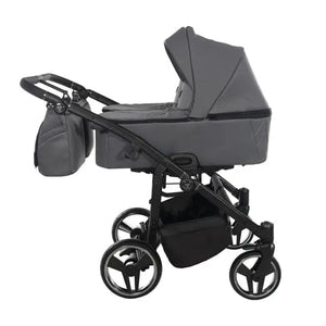 Junama Compact Double Stroller - Graphite Grey Junama