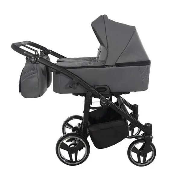 Junama Compact Double Stroller - Graphite Grey Junama