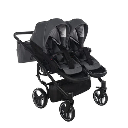 Junama Compact Double Stroller - Graphite Grey Junama