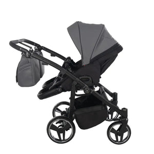 Junama Compact Double Stroller - Graphite Grey Junama