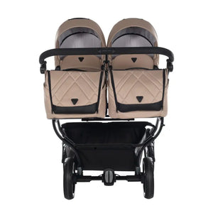 Junama Compact Double Twin Stroller - Beige Junama