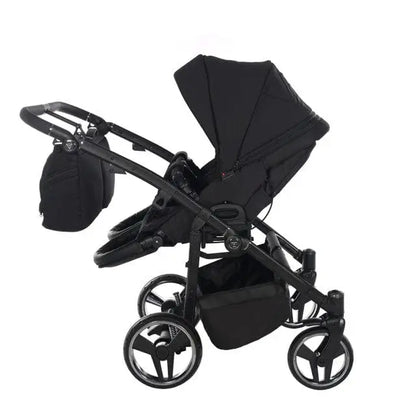 Junama Compact Double Twin Stroller - Black Junama