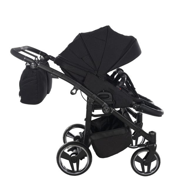 Junama Compact Double Twin Stroller - Black Junama