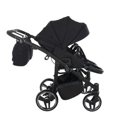 Junama Compact Double Twin Stroller - Black Junama