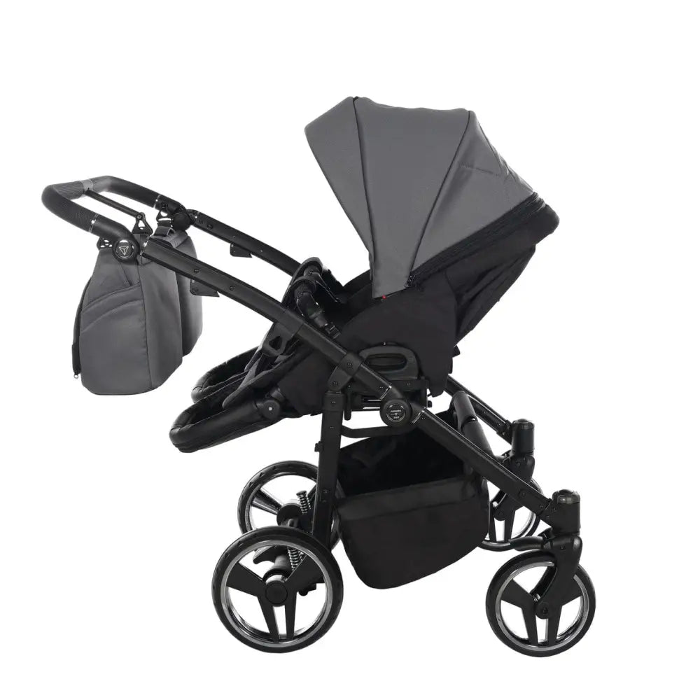 Junama Compact Double Twin Stroller - Graphite Grey Junama