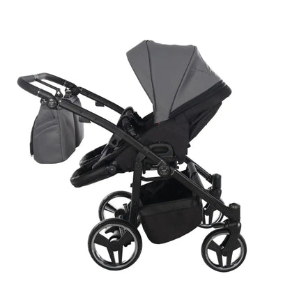 Junama Compact Double Twin Stroller - Graphite Grey Junama