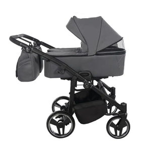 Junama Compact Double Twin Stroller - Graphite Grey Junama
