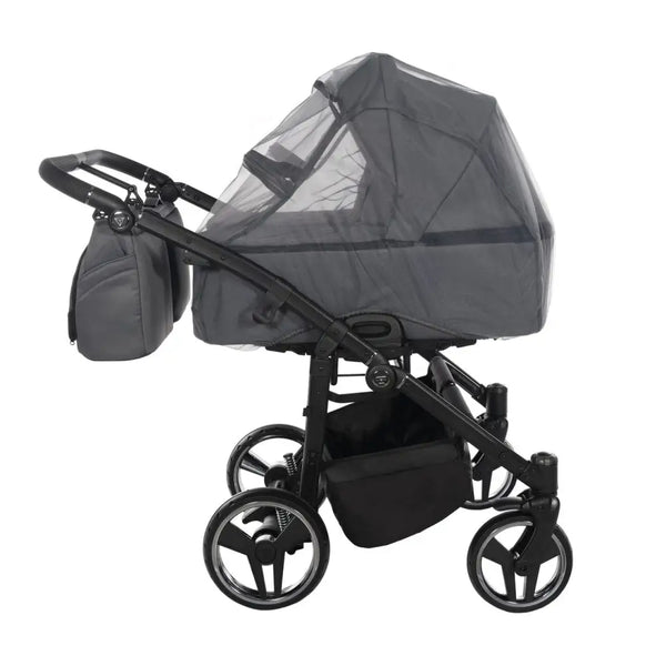 Junama Compact Double Twin Stroller - Graphite Grey Junama