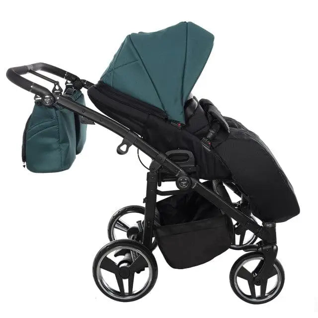 Junama Compact Double Twin Stroller - Green Junama
