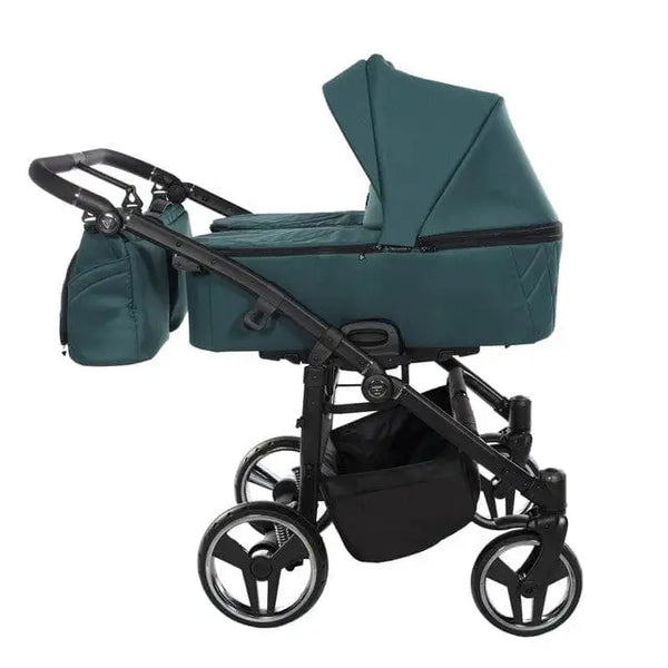 Junama Compact Double Twin Stroller - Green Junama