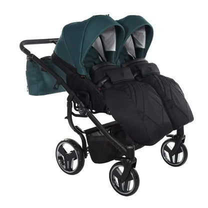 Junama Compact Double Twin Stroller - Green Junama