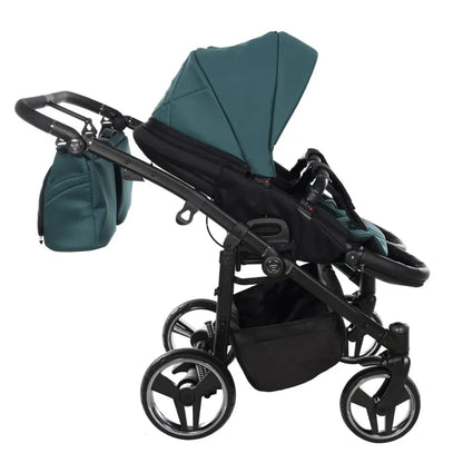 Junama Compact Double Twin Stroller - Green Junama