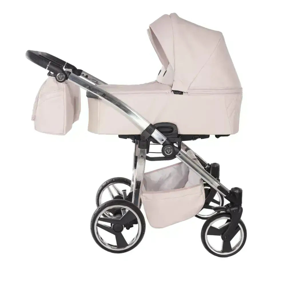 Junama Compact Twin Stroller - Pink Leatherette Junama