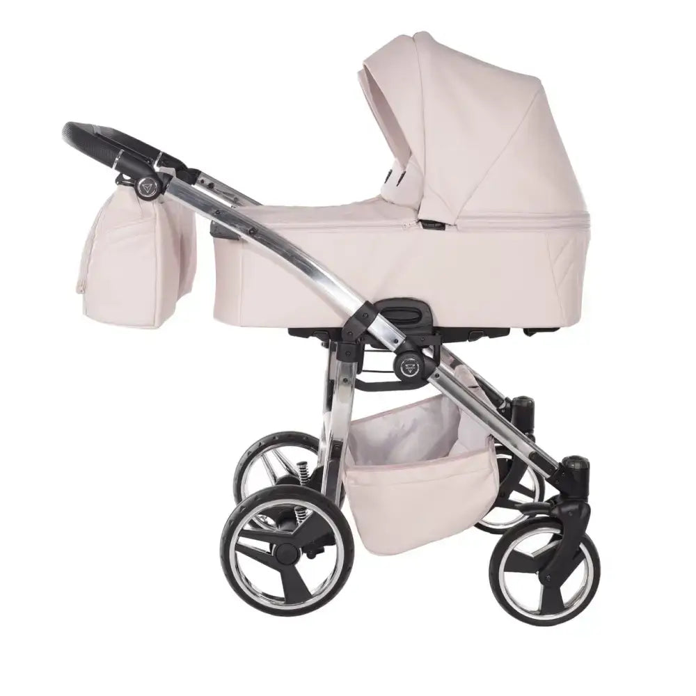 Junama Compact Twin Stroller - Pink Leatherette Junama