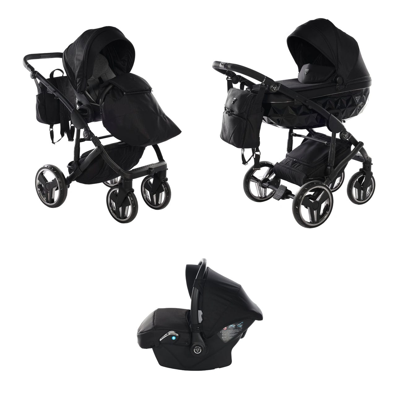 Junama Core 3 in 1 Travel System - Black  Junama   