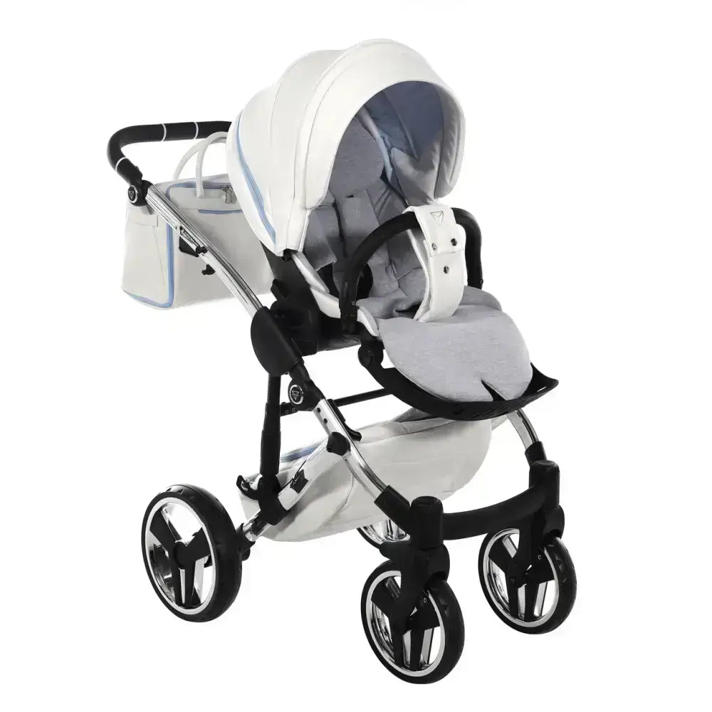 Junama Diamond 2 in 1 Pram - Candy Blue Junama