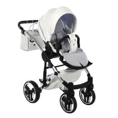 Junama Diamond 2 in 1 Pram - Candy Blue Junama
