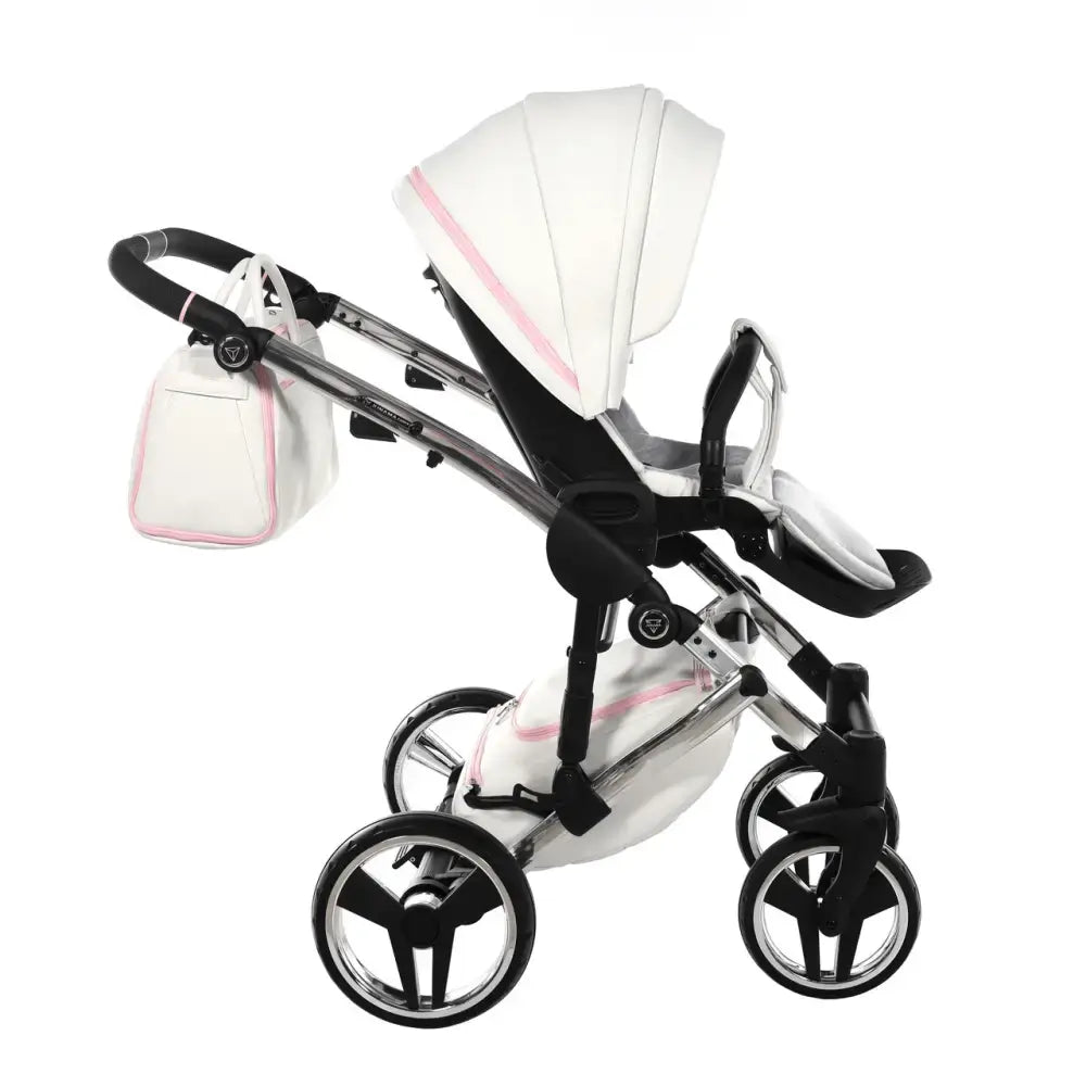 Junama Diamond 2 in 1 Pram - Candy Pink Junama