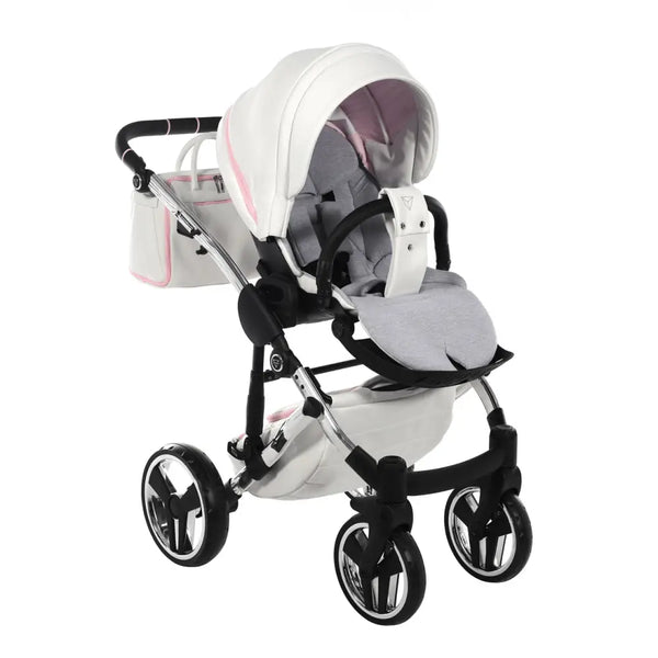Junama Diamond 2 in 1 Pram - Candy Pink Junama