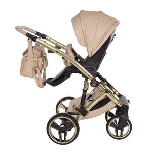 Junama Diamond 2 in 1 Pram - Candy Premium Beige Junama