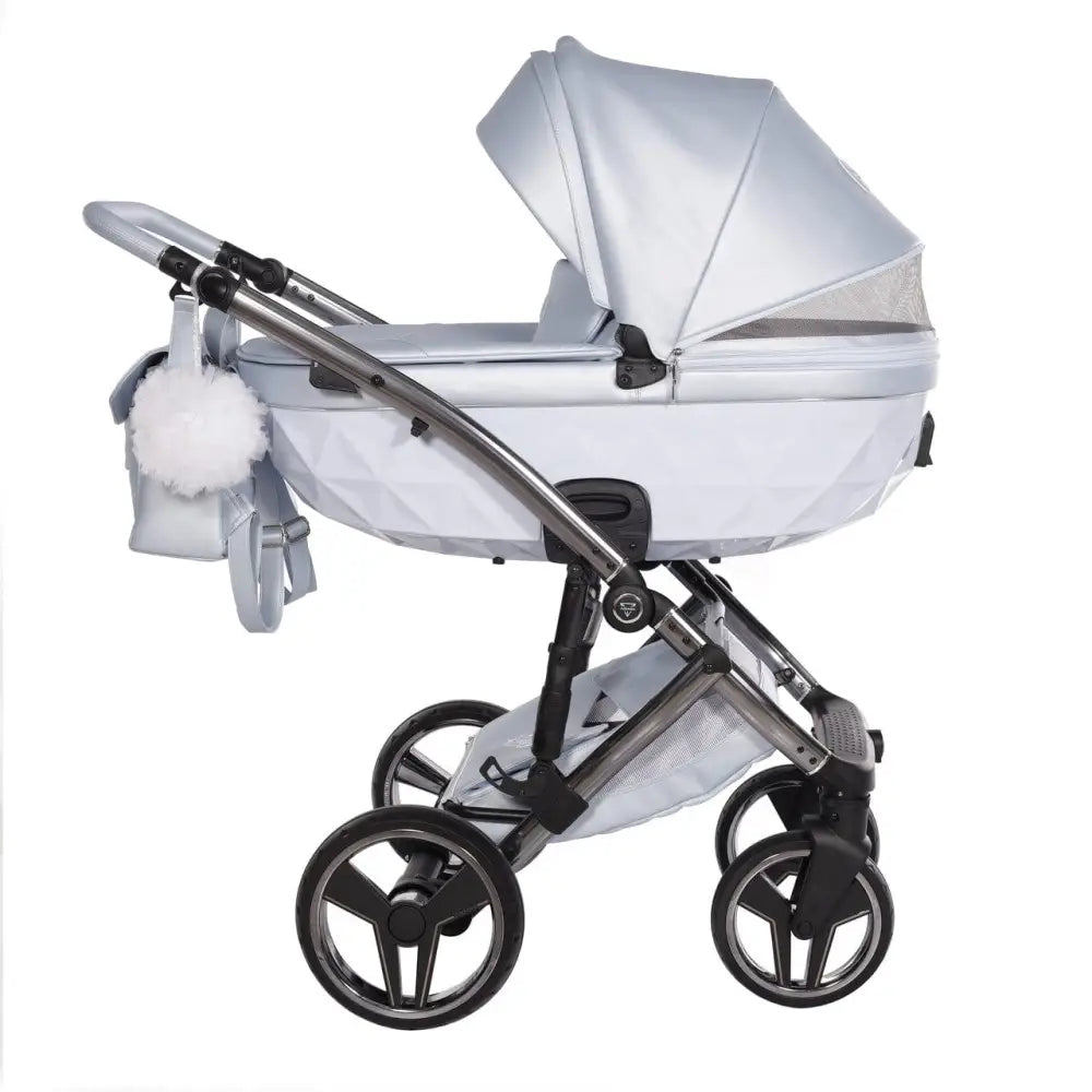 Junama Diamond 2 in 1 Pram - Candy Premium Blue Junama