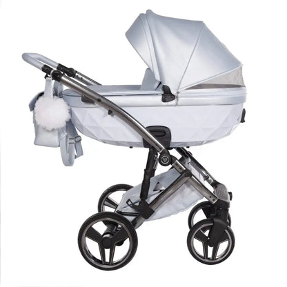 Junama Diamond 2 in 1 Pram - Candy Premium Blue Junama