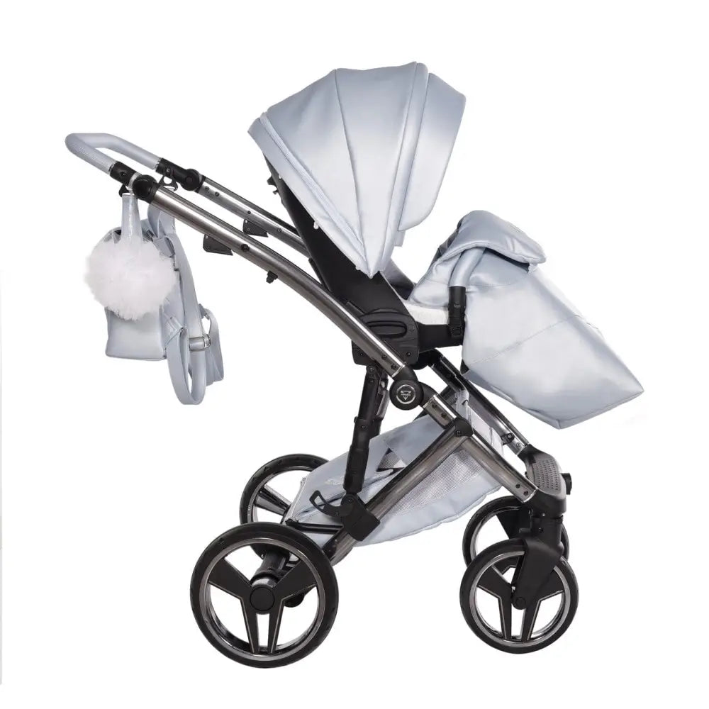 Junama Diamond 2 in 1 Pram - Candy Premium Blue Junama
