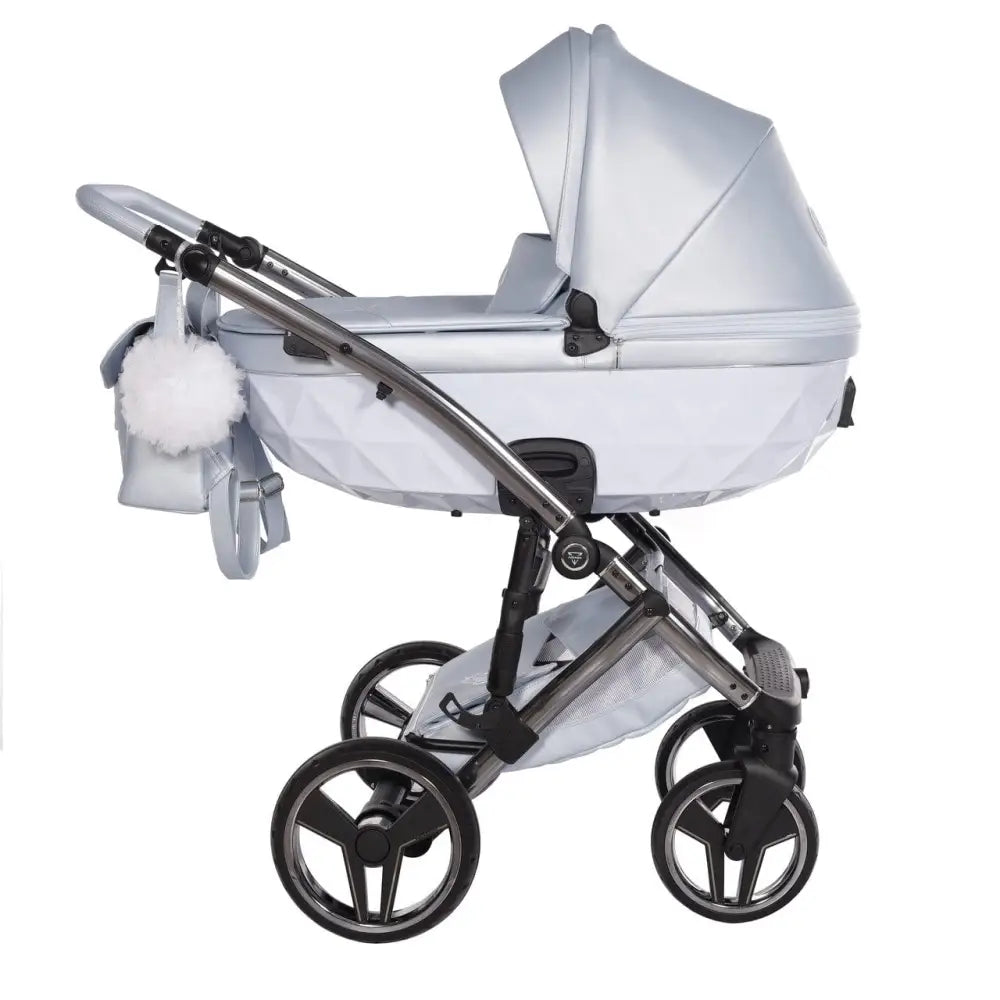 Junama Diamond 2 in 1 Pram - Candy Premium Blue Junama