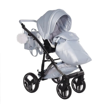Junama Diamond 2 in 1 Pram - Candy Premium Blue Junama