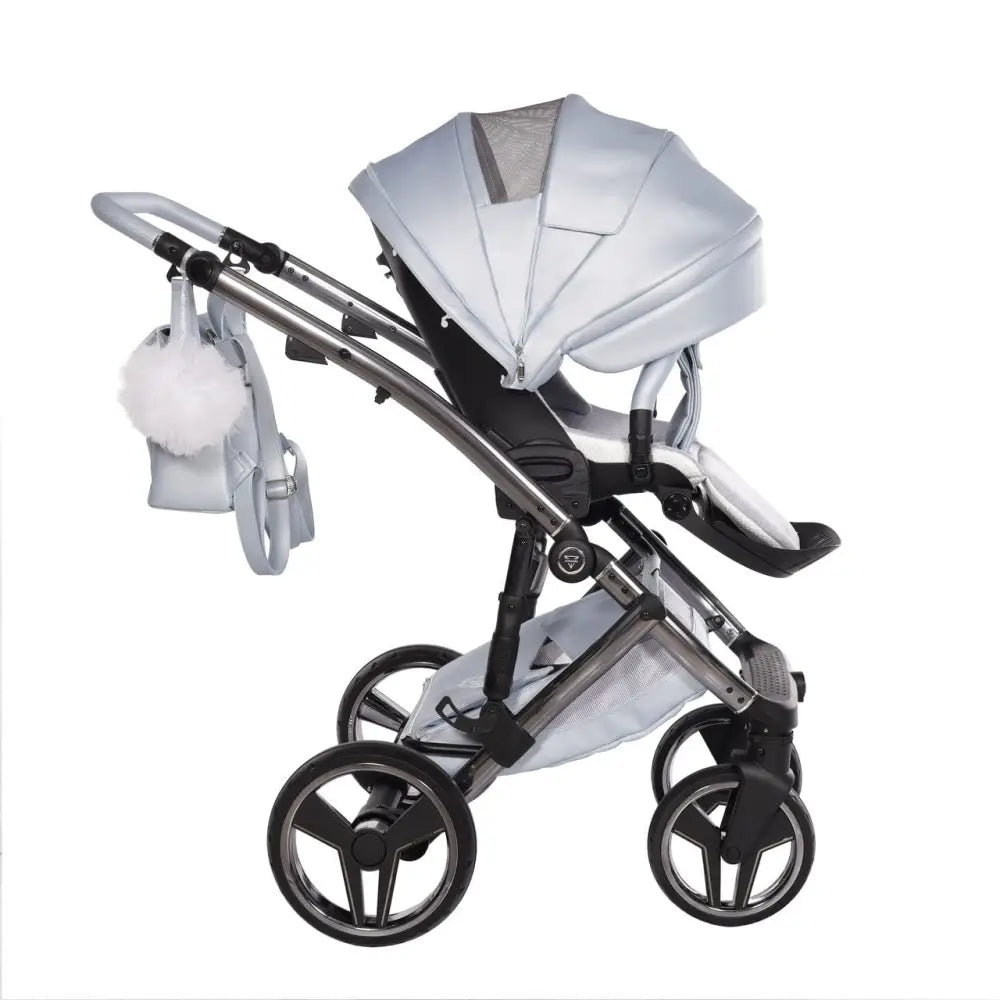 Junama Diamond 2 in 1 Pram - Candy Premium Blue Junama