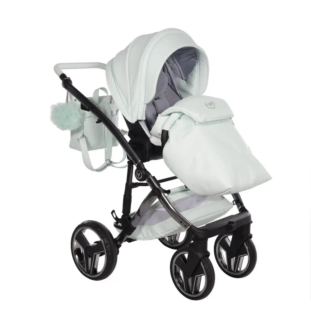 Junama Diamond 2 in 1 Pram - Candy Premium Mint Junama