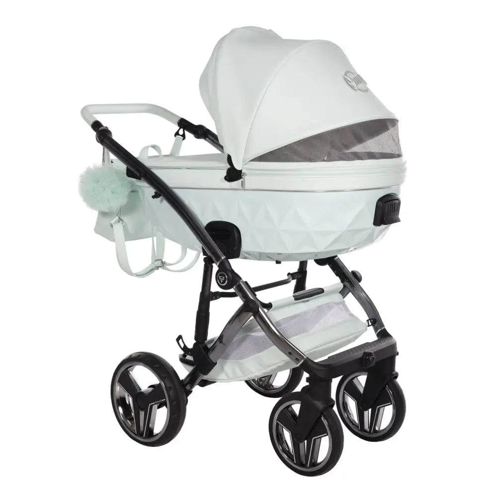 Junama Diamond 2 in 1 Pram - Candy Premium Mint Junama