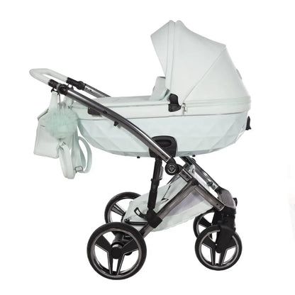 Junama Diamond 2 in 1 Pram - Candy Premium Mint Junama