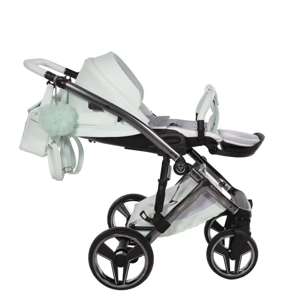Junama Diamond 2 in 1 Pram - Candy Premium Mint Junama