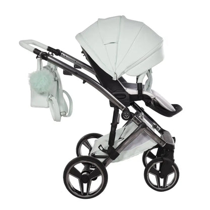 Junama Diamond 2 in 1 Pram - Candy Premium Mint Junama
