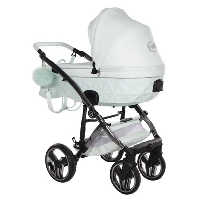 Junama Diamond 2 in 1 Pram - Candy Premium Mint Junama